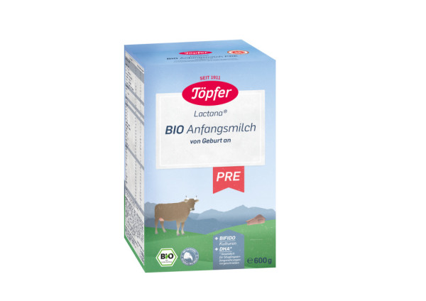 Formula lapte praf Lactana Pre Bio +0 luni, 600g, Topfer