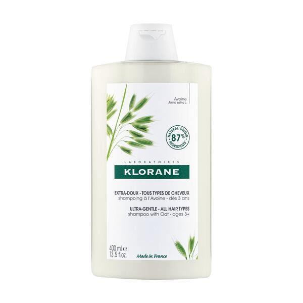 Șampon cu lapte de ovăz pentru utilizare frecventă, 400 ml, Klorane