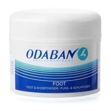 Pudra anti transpiratie pentru picioare si pantofi, 50 g, Odaban
