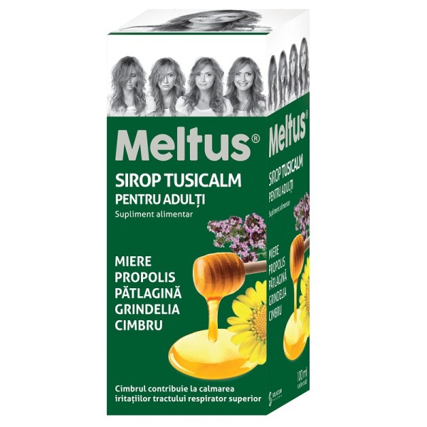 Sirop Tusicalm pentru adulti Meltus, 100 ml, Solacium Pharma