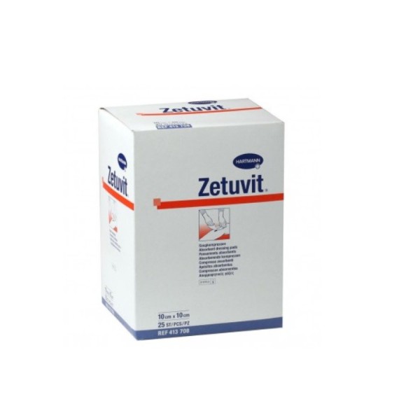 Comprese absorbante sterile Zetuvit, 10 x 10 cm, 25 buc, Hartmann