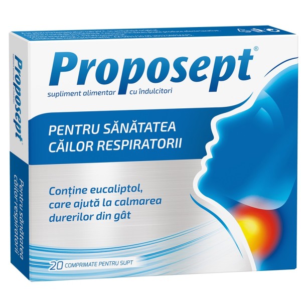Proposept, 20 comprimate, Fiterman Pharma