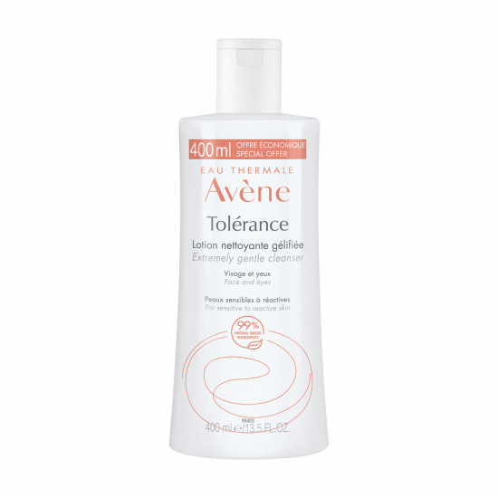 Lotiune gel demachianta Tolerance Control, 400 ml, Avene