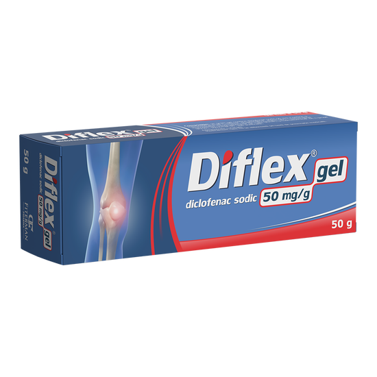 Diflex gel, 50 mg/g, 50 g, Fiterman Pharma