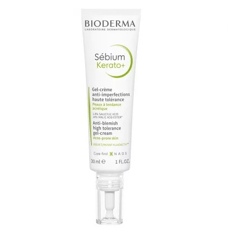 Gel crema anti-imperfectiuni Sebium Kerato+, 30 ml, Bioderma