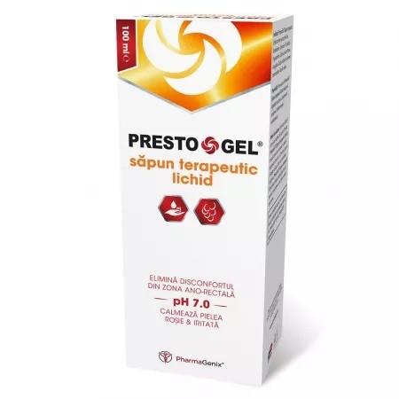 Sapun terapeutic Prestogel, 100 ml, Pharmagenix