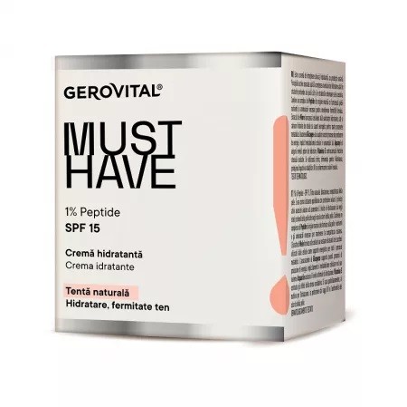 Crema hidratanta Must Have, 50 ml, 50 ml, Gerovital