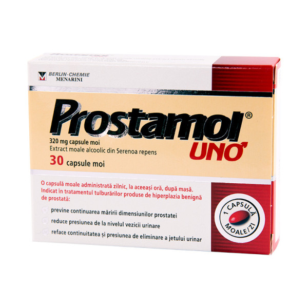 Prostamol uno, 320 mg, 30 capsule moi, Berlin-Chemie Ag